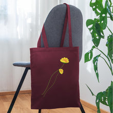 Lataa kuva Galleria-katseluun, Stoffbeutel Marigold - Burgunderrot
