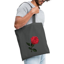 Lataa kuva Galleria-katseluun, Stoffbeutel Rose - Graphite
