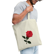 Lataa kuva Galleria-katseluun, Stoffbeutel Rose - Natur

