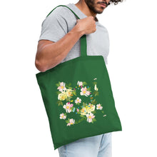 Lataa kuva Galleria-katseluun, Stoffbeutel mit Blumen - Fichte
