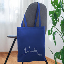 Carregar imagem no visualizador da galeria, Tragetasche: Hamburg und Skyline - Royalblau
