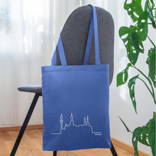 Carica l'immagine nel visualizzatore di Gallery, Tragetasche: Hamburg und Skyline - Hellblau
