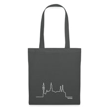 Carica l'immagine nel visualizzatore di Gallery, Tragetasche: Hamburg und Skyline - Graphite
