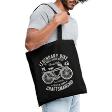 Załaduj obraz do przeglądarki galerii, Vintage Jutebeutel Legendary Bike - Schwarz

