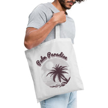 Lataa kuva Galleria-katseluun, Vintage Jutebeutel Palm Paradise - Weiß
