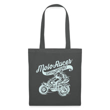 Lataa kuva Galleria-katseluun, Vintage Stoffbeutel Moto Racer - Graphite
