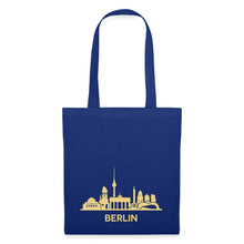 Indlæs billede til gallerivisning Jutebeutel Berlin - Royalblau
