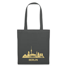 Indlæs billede til gallerivisning Jutebeutel Berlin - Graphite
