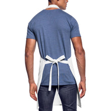 Indlæs billede til gallerivisning Küchenschürze Chef de cuisine - Weiß

