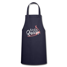 Carica l'immagine nel visualizzatore di Gallery, Kochschürze für Damen - Kitchen Queen - Navy
