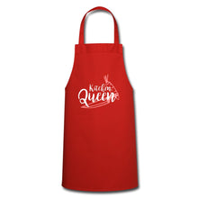 Carica l'immagine nel visualizzatore di Gallery, Kochschürze für Damen - Kitchen Queen - Rot
