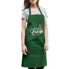 Carica l'immagine nel visualizzatore di Gallery, Kochschürze für Damen - Kitchen Queen - Grün
