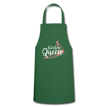 Carica l'immagine nel visualizzatore di Gallery, Kochschürze für Damen - Kitchen Queen - Grün
