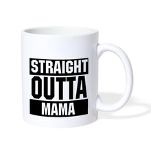 Indlæs billede til gallerivisning Straight outta Mama - Mama Tasse - Weiß
