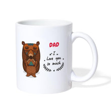 Afbeelding in Gallery-weergave laden, Papa Tasse - Dad I love you so much - Weiß
