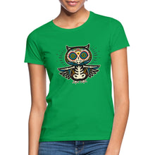 Carregar imagem no visualizador da galeria, Frauen T-Shirt Día de los Muertos - Kelly Green
