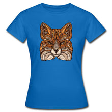 Załaduj obraz do przeglądarki galerii, Frauen T-Shirt - Fuchs - Royalblau

