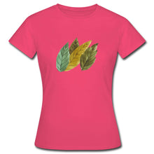 Załaduj obraz do przeglądarki galerii, Frauen T-Shirt - Blätter - Azalea
