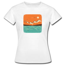 Afbeelding in Gallery-weergave laden, Frauen T-Shirt - Vacation - Weiß
