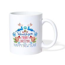Carica l'immagine nel visualizzatore di Gallery, Tasse - Merry Christmas and Happy New Year - Weiß
