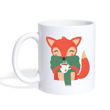 Carica l'immagine nel visualizzatore di Gallery, Tasse - Fuchs mit Schal und Tee - white
