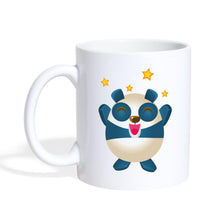 Indlæs billede til gallerivisning Kaffee-Tasse mit Kaffee und Sternen - white
