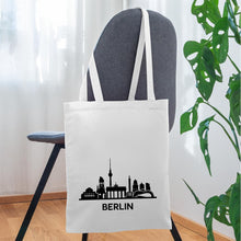 Lataa kuva Galleria-katseluun, Stoffbeutel Berlin - Weiß
