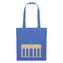 Carregar imagem no visualizador da galeria, Stoffbeutel Berlin mit Brandenburger Tor - Hellblau
