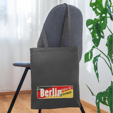 Indlæs billede til gallerivisning Stoffbeutel over Berlin widest sky in Germany - Graphite

